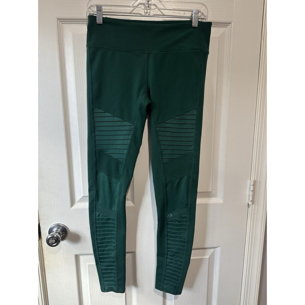 Alo Yoga Moto leggings Green Medium